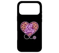 Retired OFF DUTY Camp Nurse Heart Trip Squad Nursing School Case for iPhone 17 Pro Max
