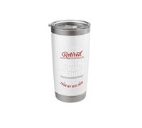 Retired Orbital Mechanics Engineer Taking Orders from Wife Stainless Steel Insulated Tumbler