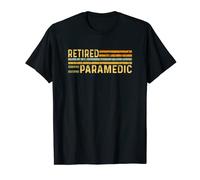 Retired Paramedic Distressed Retirement Retire Medic EMT T-Shirt