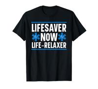 Retired Paramedic Pensioner Healthcare Retirement Party Value Graphic T-Shirt