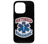 Retired Paramedic Retirement Retiring EMT Medic Veteran EMS Case for iPhone 13 Pro