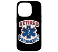 Retired Paramedic Retirement Retiring EMT Medic Veteran EMS Case for iPhone 14 Pro