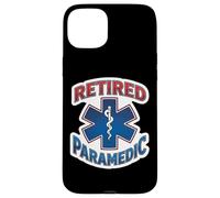 Retired Paramedic Retirement Retiring EMT Medic Veteran EMS Case for iPhone 15 Plus