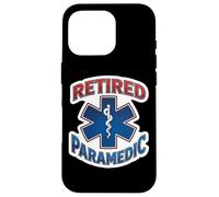 Retired Paramedic Retirement Retiring EMT Medic Veteran EMS Case for iPhone 16 Pro