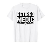 Retired Paramedic Who Survived Every Shift EMS Retiree Humor T-Shirt