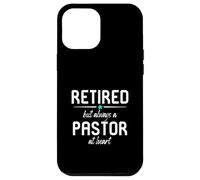 Retired Pastor Funny Theologian Religious Biblical Preacher Case for iPhone 12 Pro Max