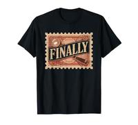 Retired Philatelist Who Finally Has Day Sort Albums Stamp T-Shirt
