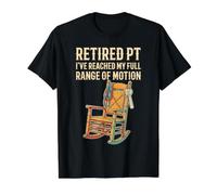 Retired Physical Therapist Full Range of Motion Value Graphic T-Shirt, Men, Black, S
