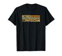 Retired Physician Distressed Retirement Retire Doctor Value Graphic T-Shirt