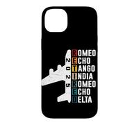 Retired Pilot 2025 Romeo Echo Tango India Romeo Echo Delta Case for iPhone 14 Plus
