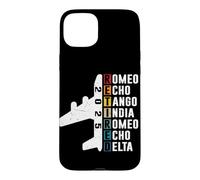 Retired Pilot 2025 Romeo Echo Tango India Romeo Echo Delta Case for iPhone 15 Plus