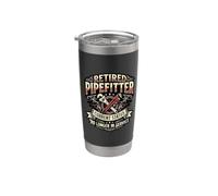 Retired Pipefitter Current Status No Longer in Service Stainless Steel Insulated Tumbler