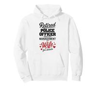 Retired Police Officer See Wife Details Pullover Hoodie