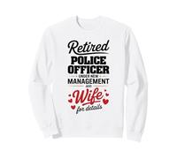 Retired Police Officer See Wife Details Sweatshirt