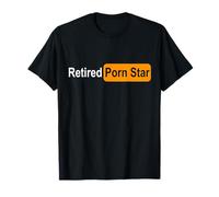 Retired Porn Star Funny Gag design T-Shirt