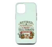 Retired Promoted To Chief Tea & Tomato Officer Retirement Case for iPhone 12/12 Pro