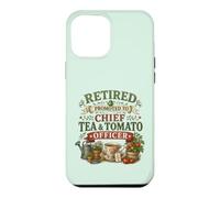 Retired Promoted To Chief Tea & Tomato Officer Retirement Case for iPhone 12 Pro Max
