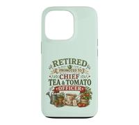 Retired Promoted To Chief Tea & Tomato Officer Retirement Case for iPhone 13 Pro