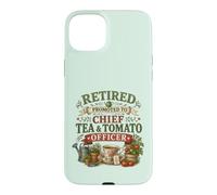 Retired Promoted To Chief Tea & Tomato Officer Retirement Case for iPhone 15 Plus
