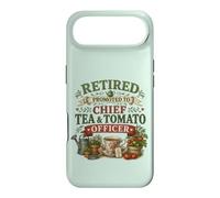Retired Promoted To Chief Tea & Tomato Officer Retirement Case for iPhone Air