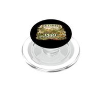 Retired Promoted To Plot Supervisor Retirement Allotment PopSockets PopGrip for MagSafe