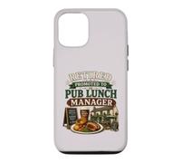 Retired Promoted To Pub Lunch Manager Funny Retirement Case for iPhone 12/12 Pro