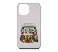 Retired Promoted To Pub Lunch Manager Funny Retirement Case for iPhone 12 mini
