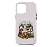 Retired Promoted To Pub Lunch Manager Funny Retirement Case for iPhone 12 Pro Max
