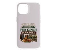 Retired Promoted To Pub Lunch Manager Funny Retirement Case for iPhone 14
