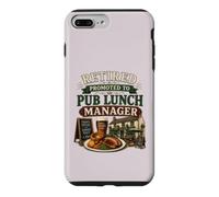 Retired Promoted To Pub Lunch Manager Funny Retirement Case for iPhone 7 Plus/8 Plus