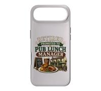 Retired Promoted To Pub Lunch Manager Funny Retirement Case for iPhone Air