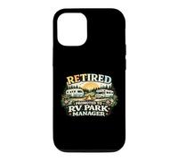 Retired Promoted To RV Park Manager Funny Retirement Camping Case for iPhone 12/12 Pro