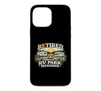Retired Promoted To RV Park Manager Funny Retirement Camping Case for iPhone 13 Pro Max
