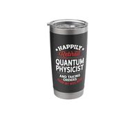 Retired Quantum Physicist Taking Orders from Wife Stainless Steel Insulated Tumbler