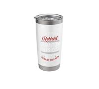 Retired Quantum Physicist Taking Orders from Wife Stainless Steel Insulated Tumbler