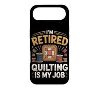 Retired Quilting Is My Job Now Quilter Sewing Case for iPhone Air