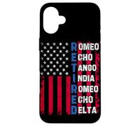 Retired Romeo Echo Tango India Romeo Echo Delta Case for iPhone 16 Plus