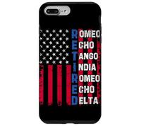 Retired Romeo Echo Tango India Romeo Echo Delta Case for iPhone 7 Plus/8 Plus