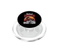 Retired Roofer I'll Never Forget What I Saw PopSockets PopGrip for MagSafe