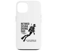 Retired Scuba Diving Dad Just Like A Normal Dad Case for iPhone 13