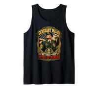 Retired Sergeant Major Veteran NCO Military Retirement Tank Top