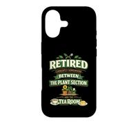 Retired Somewhere Between The Plant Section And The Tea Room Case for iPhone 17