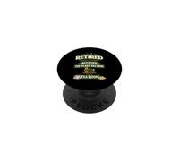 Retired Somewhere Between The Plant Section And The Tea Room PopSockets Adhesive PopGrip
