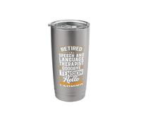 Retired Speech and Language Therapist Goodbye Tension Stainless Steel Insulated Tumbler