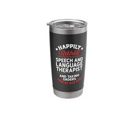 Retired Speech and Language Therapist Orders from Wife Stainless Steel Insulated Tumbler