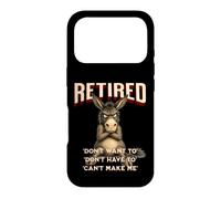 Retired Stubborn Mule s Funny Grumpy Retirement Case for iPhone 17 Pro