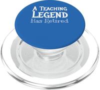 Retired Teacher - A Teaching Legend Has Retired PopSockets PopGrip for MagSafe