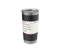 Retired Teacher Boarding Pass The Legend School Retirement Stainless Steel Insulated Tumbler