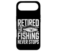 Retired The Fishing Never Stops Angler Case for iPhone Air