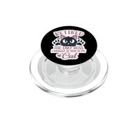 Retired The Only Boss I Answer To Is My Cat Owner Retirement PopSockets PopGrip for MagSafe